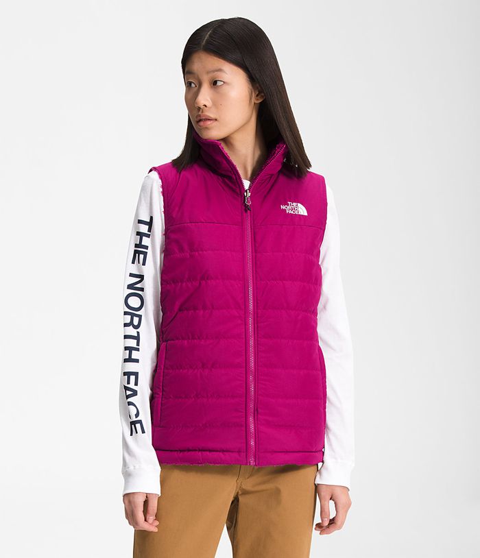 Chaleco The North Face Mujer Rosas Mossbud Insulated Reversible 23785BQED